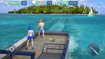Fish Hunting Game 2020: Deep Sea Shark Shooting capture d'écran 3