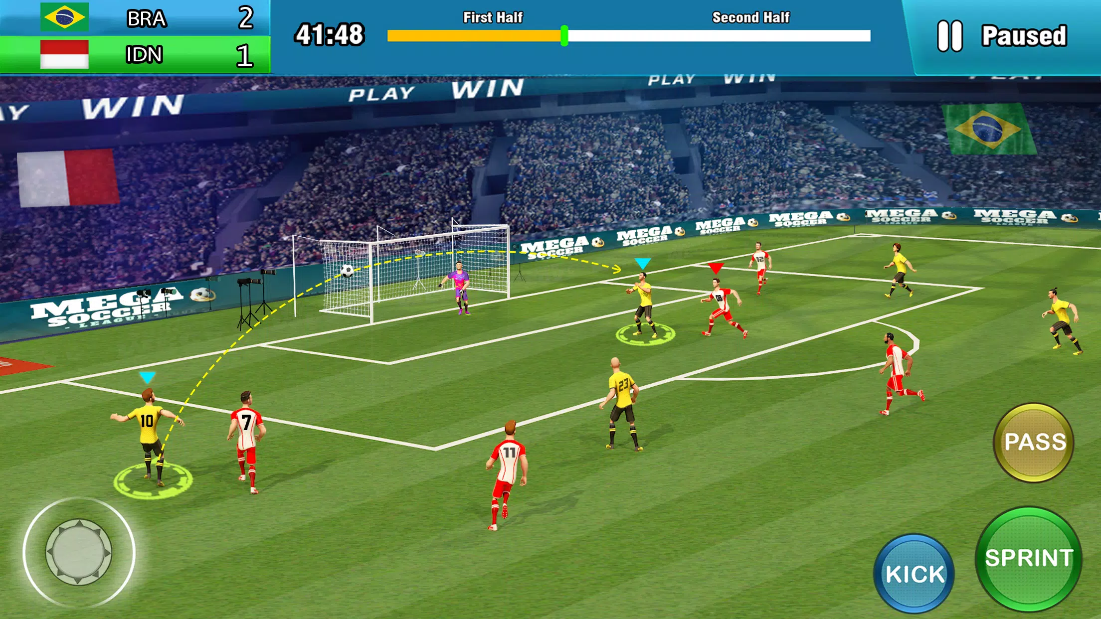 Play Football Pro - A Real Soccer Game - 3D For Android