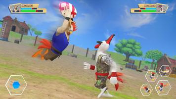 Combat de coq: Bataille de poulet Kung Fu capture d'écran 1