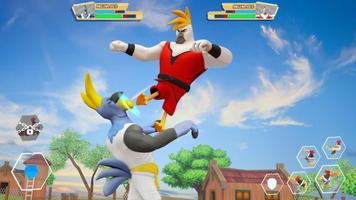 Combat de coq: Bataille de poulet Kung Fu Affiche