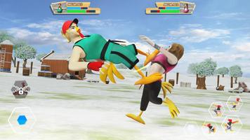 Combat de coq: Bataille de poulet Kung Fu capture d'écran 3