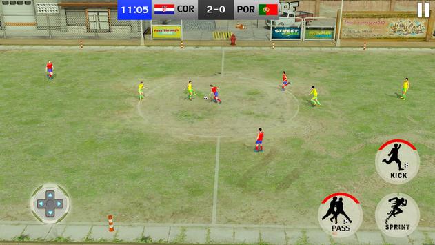 Liga de Futebol de Rua 2019: Jogar futebol ao vivo imagem de tela 2