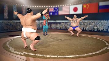 Sumo Lutte 2019: Jeu de combat Live Sumotori capture d'écran 2