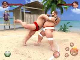 Luta de sumô 2019: Jogo de Luta Sumotori ao Vivo imagem de tela 3