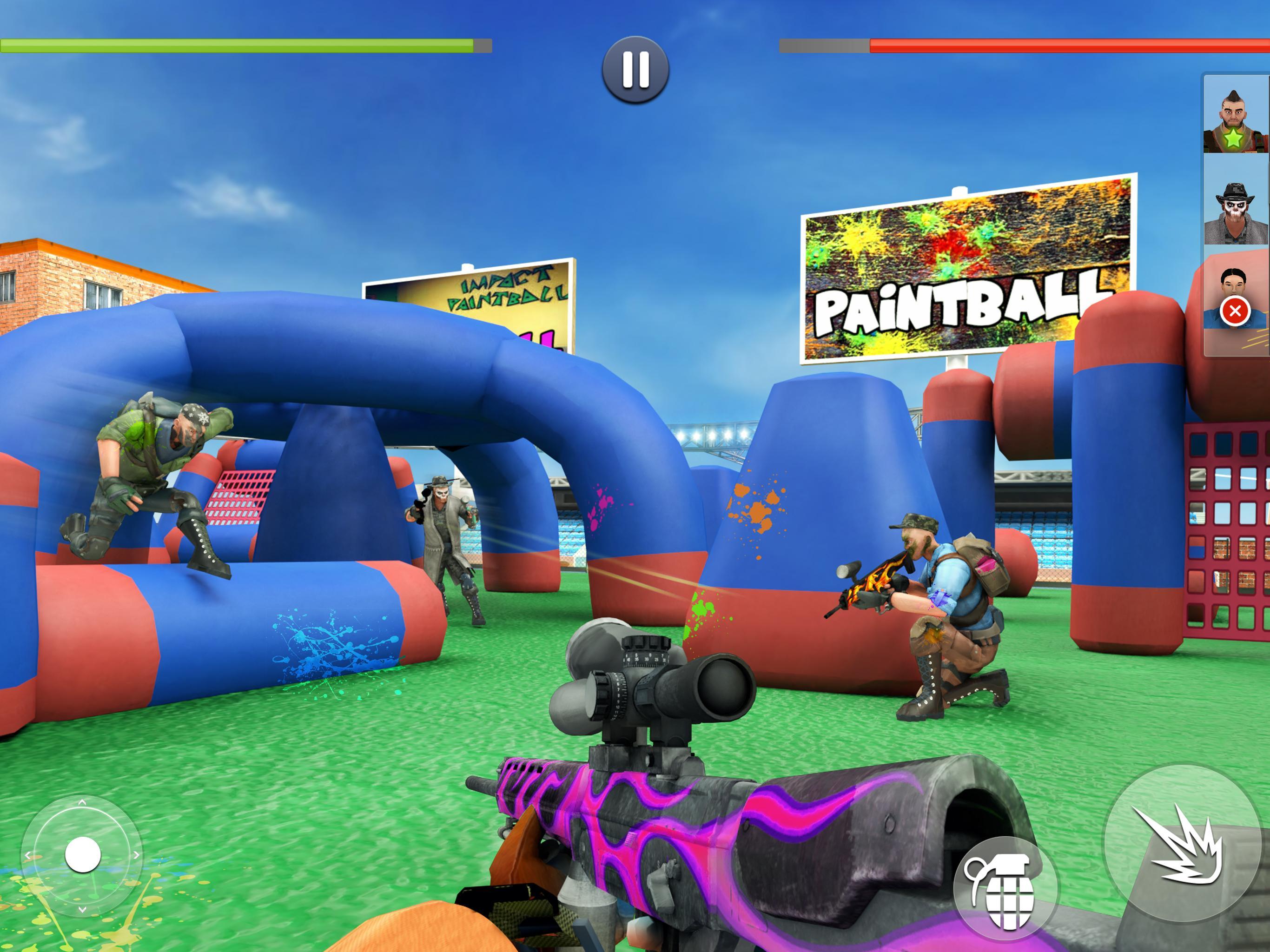 Guerrado Paintball Xtreme 2019 Tiro Realde Combate Para Android - roblox guerra de tinta roblox paintball youtube