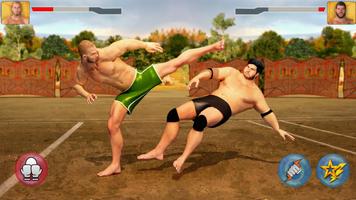 Kabaddi Dövüş Birliği 2019: Spor Canlıları Oyunu Ekran Görüntüsü 1