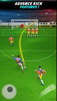 Soccer Kicks Strike Game पोस्टर