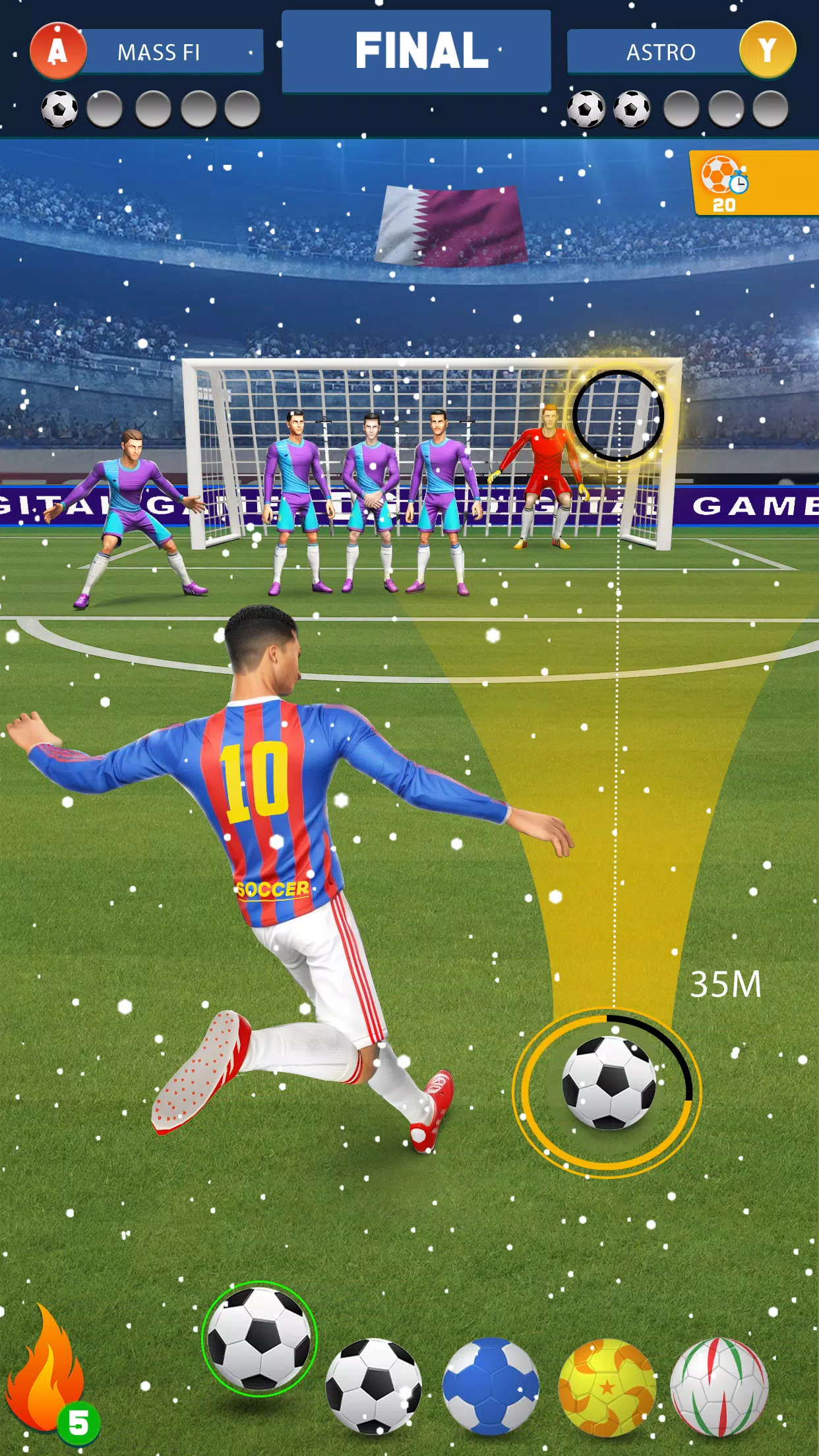 Soccer Strike Penalty Kick - Téléchargement de l'APK pour Android