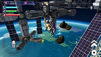 3D Space Walk Astronaut Simulator Shuttle Game capture d'écran 3