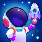 Land It! Cosmic Clicker Game simgesi