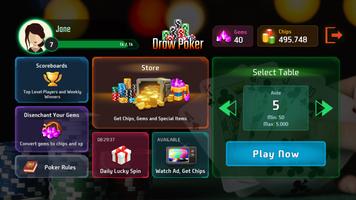 Draw Poker Online Screenshot 1