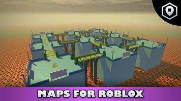 Adventure Maps for roblox Affiche