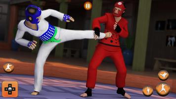 Taekwondo Fights 2020: Martial Art Fighting Games capture d'écran 2