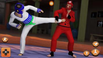 Taekwondo Fights 2020: Martial Art Fighting Games 스크린샷 2