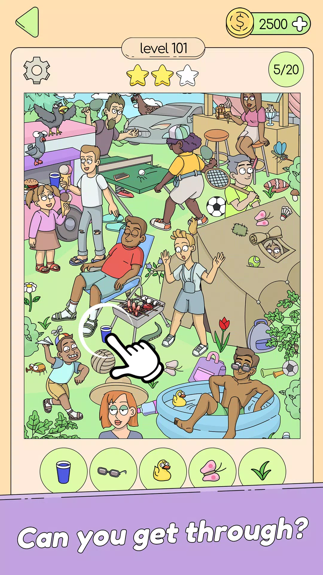 Find & Tap Hidden Objects Game