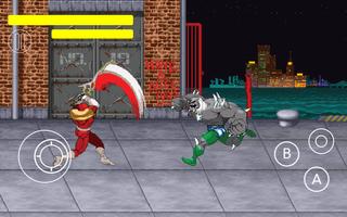 Hero Dino Red Future Fight War imagem de tela 2