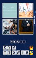 Guess 1 Word by 4 Pics Game اسکرین شاٹ 1