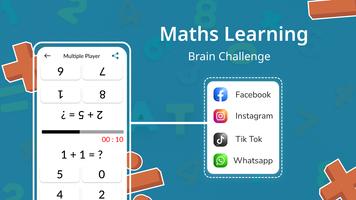 Maths Tests Class Learning App Cartaz