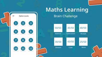 Maths Tests Class Learning App capture d'écran 1
