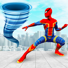 Rope Flying Hero Tornado Games icône