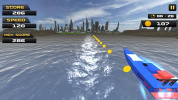 Jet Boat Speed Racer تصوير الشاشة 3