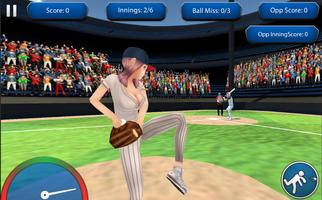 Baseball Game HomeRun capture d'écran 2