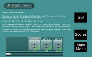 Music School:Interval & chords اسکرین شاٹ 3