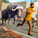 Angry bull attack city APK