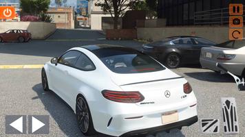 Mercedes: C63 Car Driving Game Ekran Görüntüsü 1