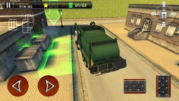Garbage Truck Simulator 3D Rac capture d'écran 3