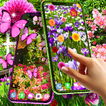 Flower garden live wallpaper