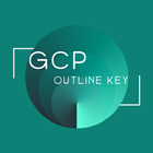 GCP Outline Key ikona