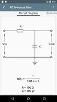 Filter Calculator (RC, RL, LC, screenshot 3