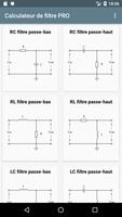 Calculateur de filtre (RC, RL, Affiche