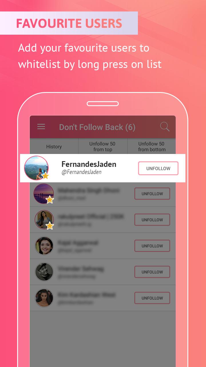 Followers & Unfollowers for Android - APK Download Followers & Unfollowers for Android - APK Download - 720 x 1280 jpeg 61kB