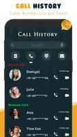 Call history : Any Numbers Affiche