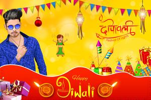 Diwali Photo Editor Frames скриншот 1