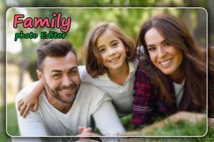 Family Photo Editor الملصق