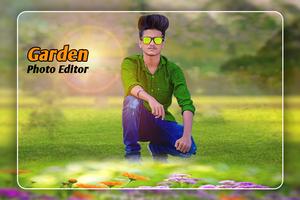 Garden Photo Editor الملصق