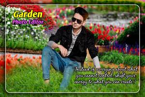 Garden Photo Editor تصوير الشاشة 1