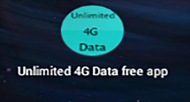 Unlimited 4G Data free app постер