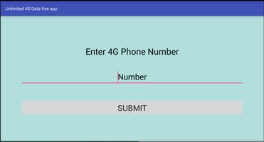 Unlimited 4G Data free app capture d'écran 1