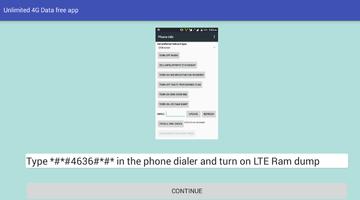 Unlimited 4G Data free app capture d'écran 3
