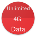 Icona unlimited 4G data prank free a