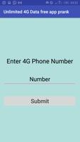 unlimited 4G data prank free a Affiche