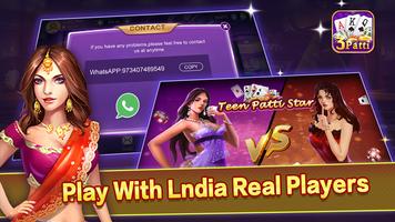 Teen Patti Star -  Online teen patti cards game Poster