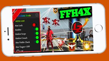 ffh4x mod menu hack ff ảnh chụp màn hình 1