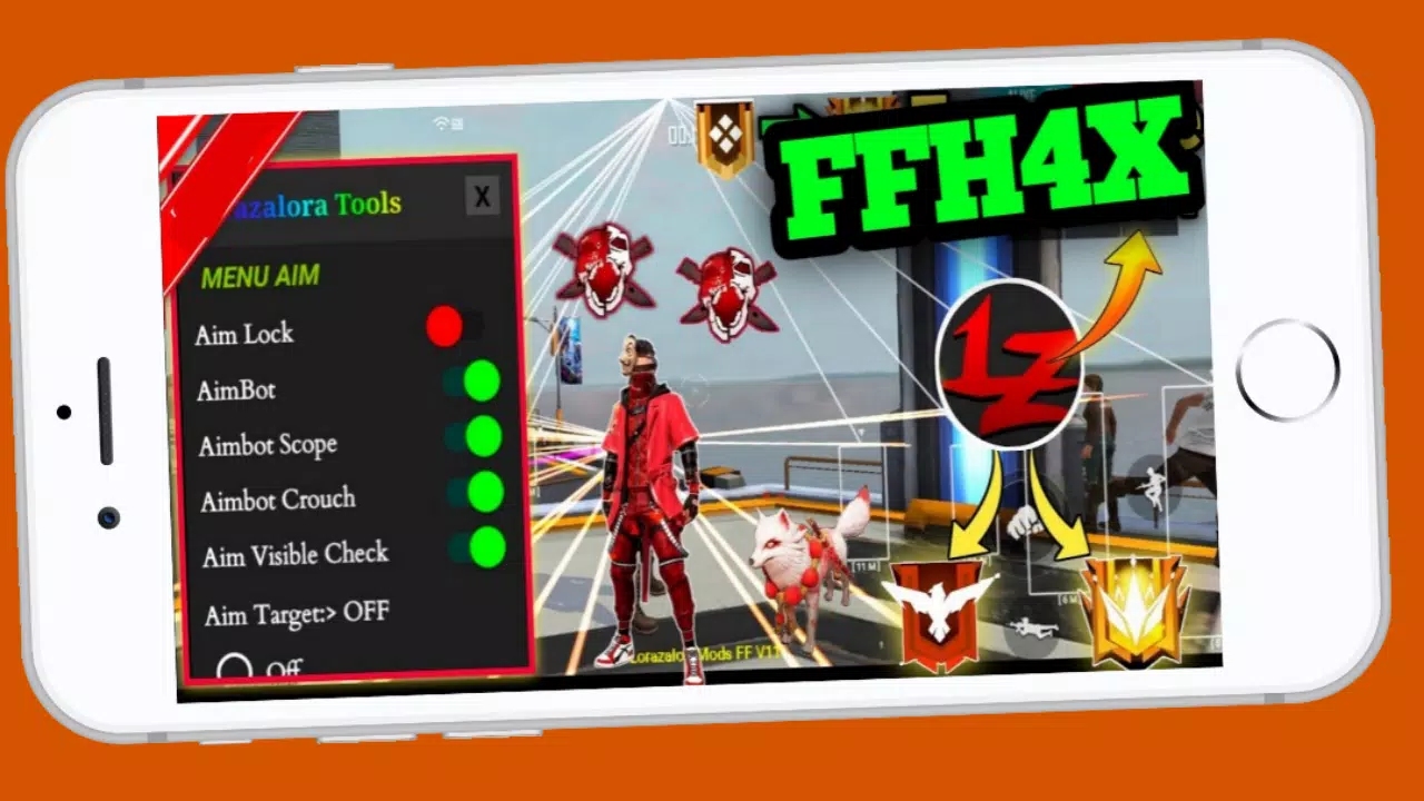 Download do APK de FFH4X Mod Menu Fire Hack FF para Android