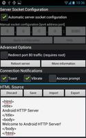 برنامه‌نما HTTP Server عکس از صفحه