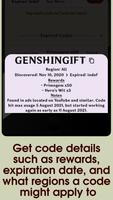 Genshin Codes स्क्रीनशॉट 1